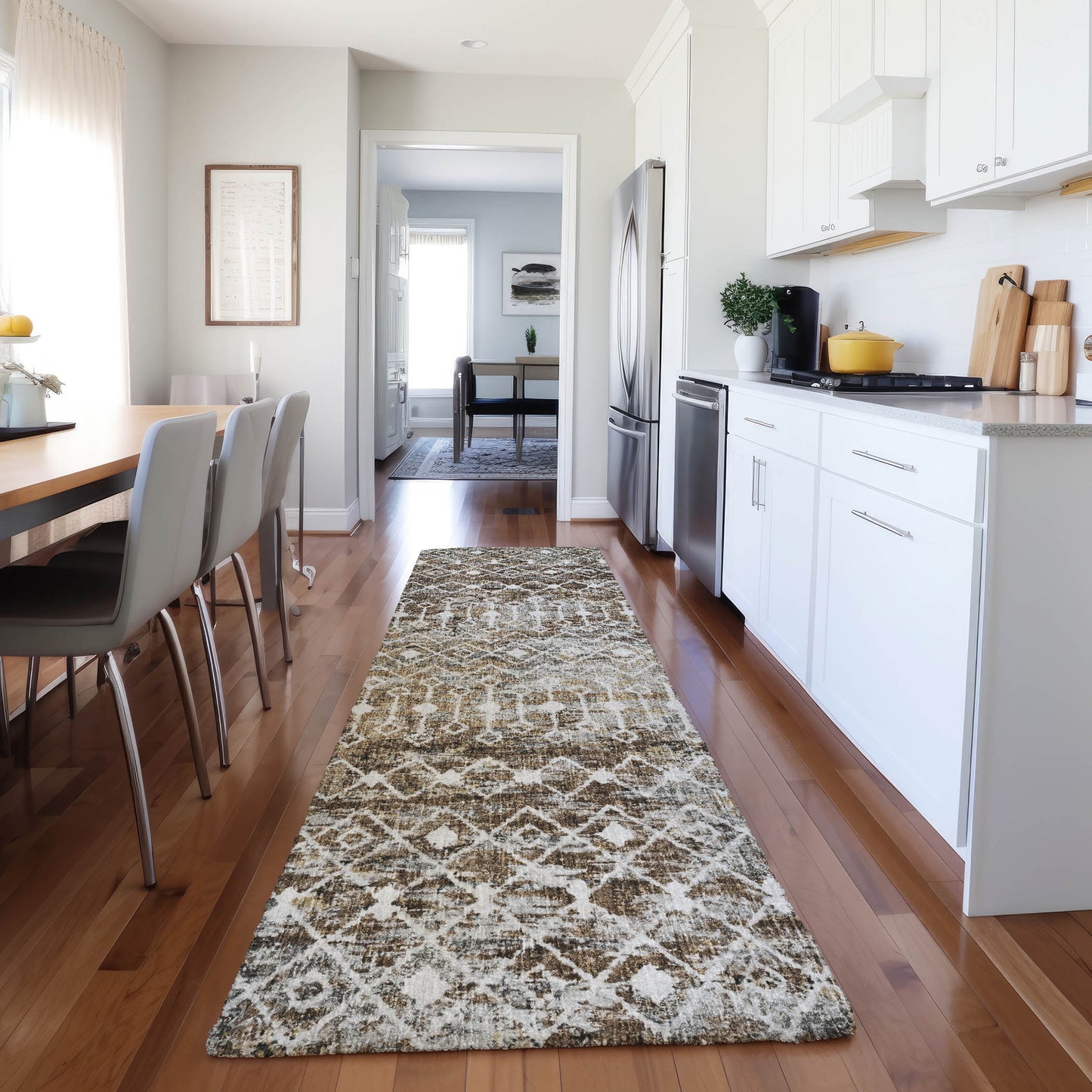 Machine Made Lorenzo LN7 Brown - Dalyn Rugs