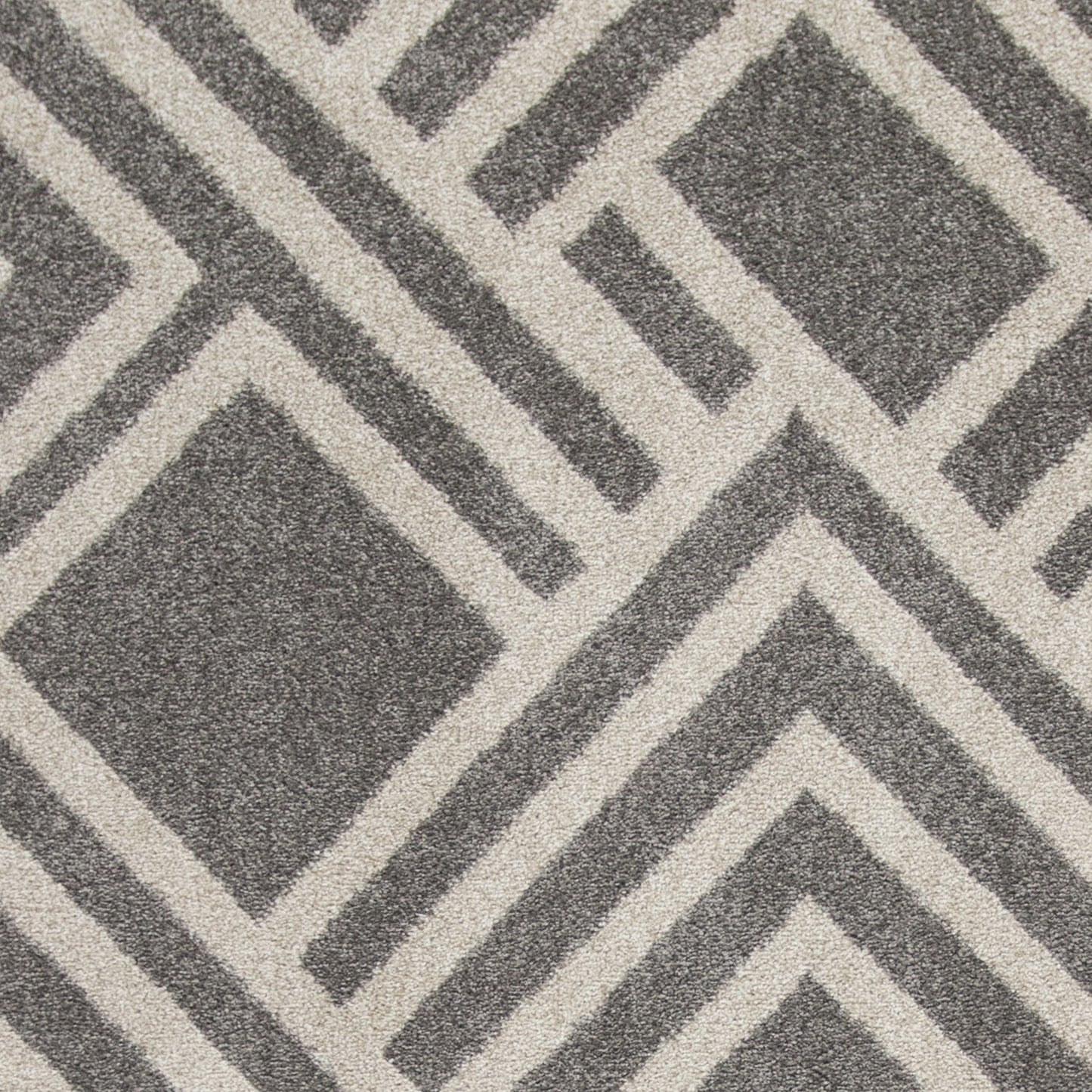 Lucia 2764 Grey Modeme Machine Woven Performance Area Rug - KAS