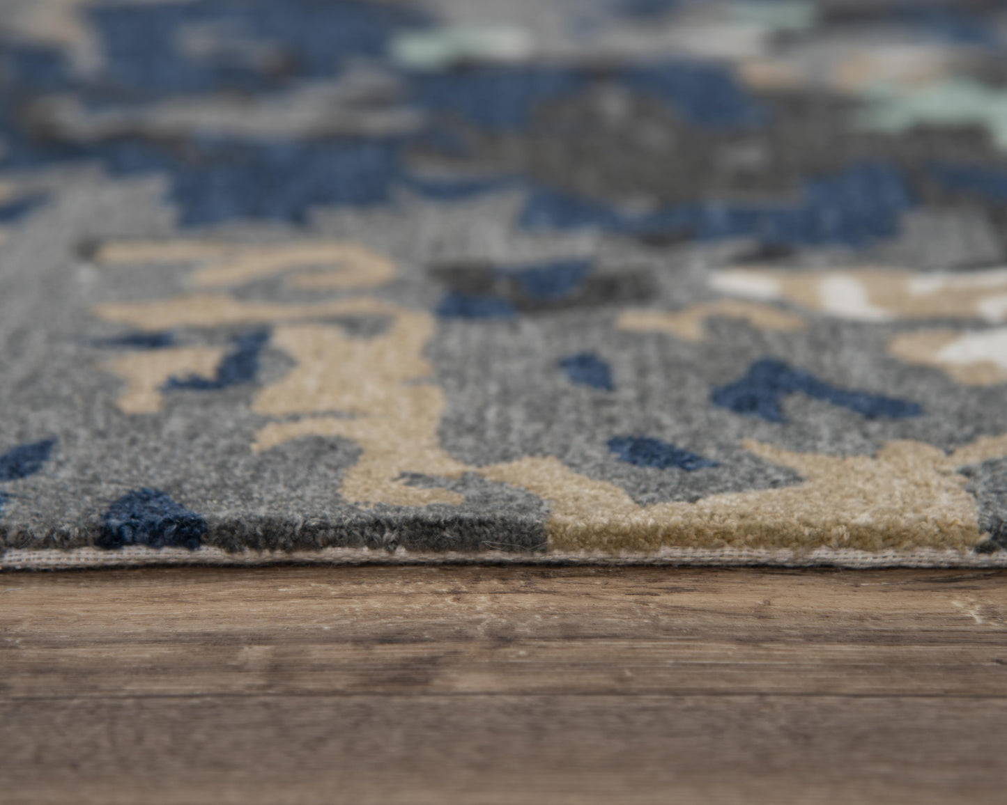 Metro MET103 Gray/Multi Hand-Tufted Rug - Rizzy