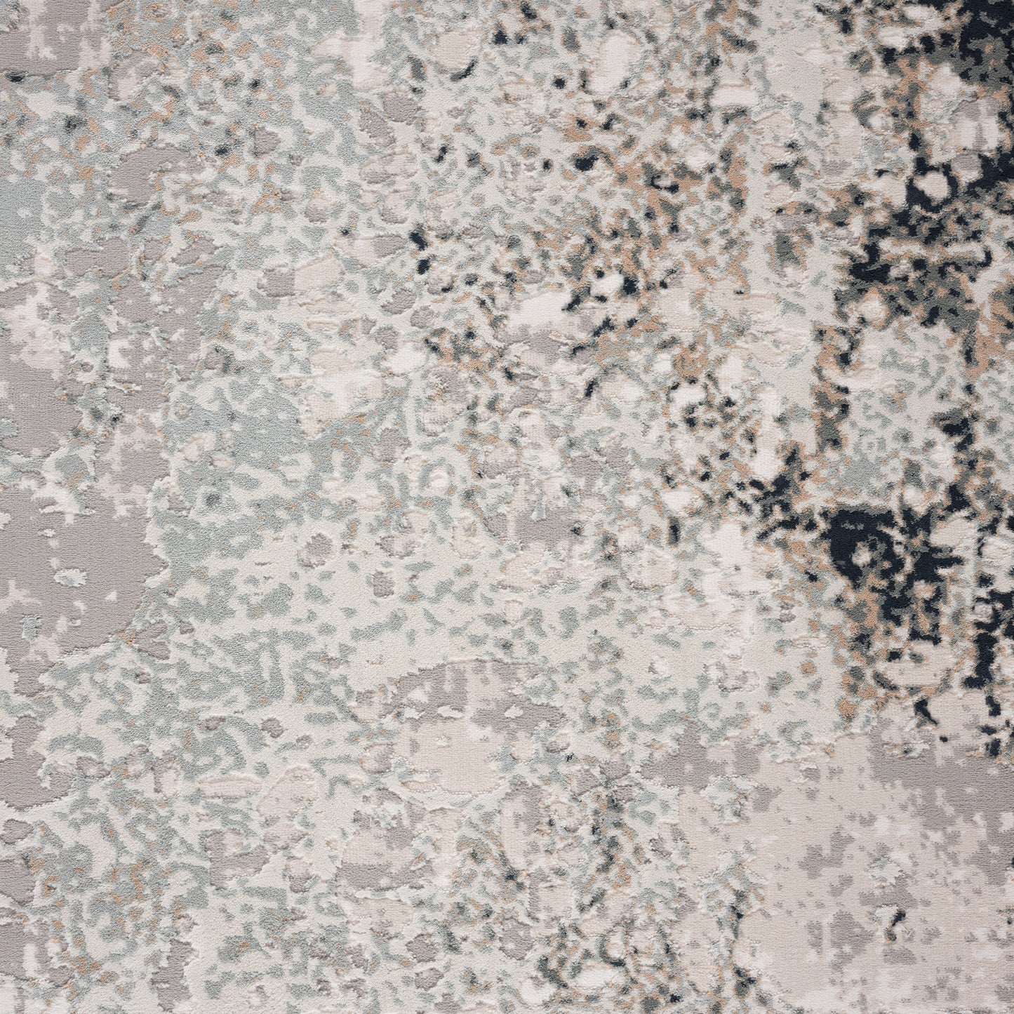 Michelle-81637 Modern Power-Loomed Gray/Cream/Taupe Cotton Indoor Area Rug - LR Home