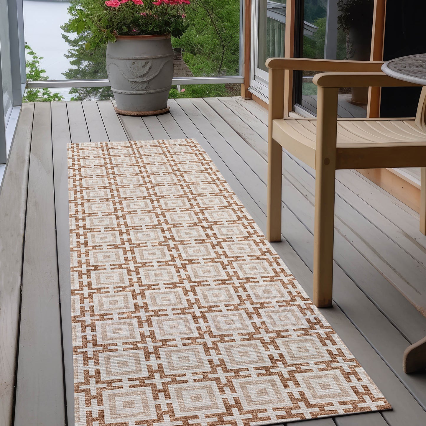 Machine Made Marlo MO1 Taupe - Dalyn Rugs