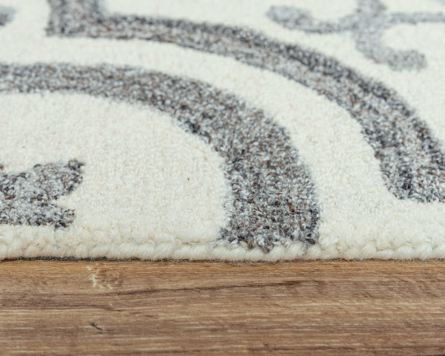 Matrix MRX102 Gray Hand-Tufted Rug - Rizzy