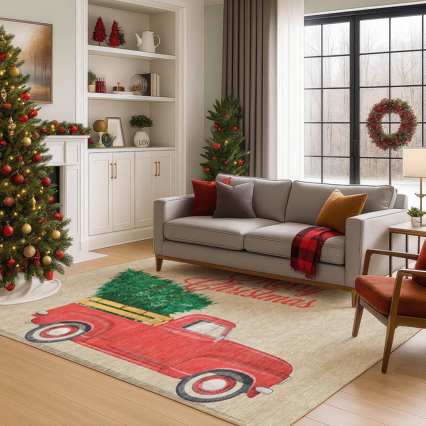 Machine Made Merry & Bright MY4 Putty - Dalyn Rugs