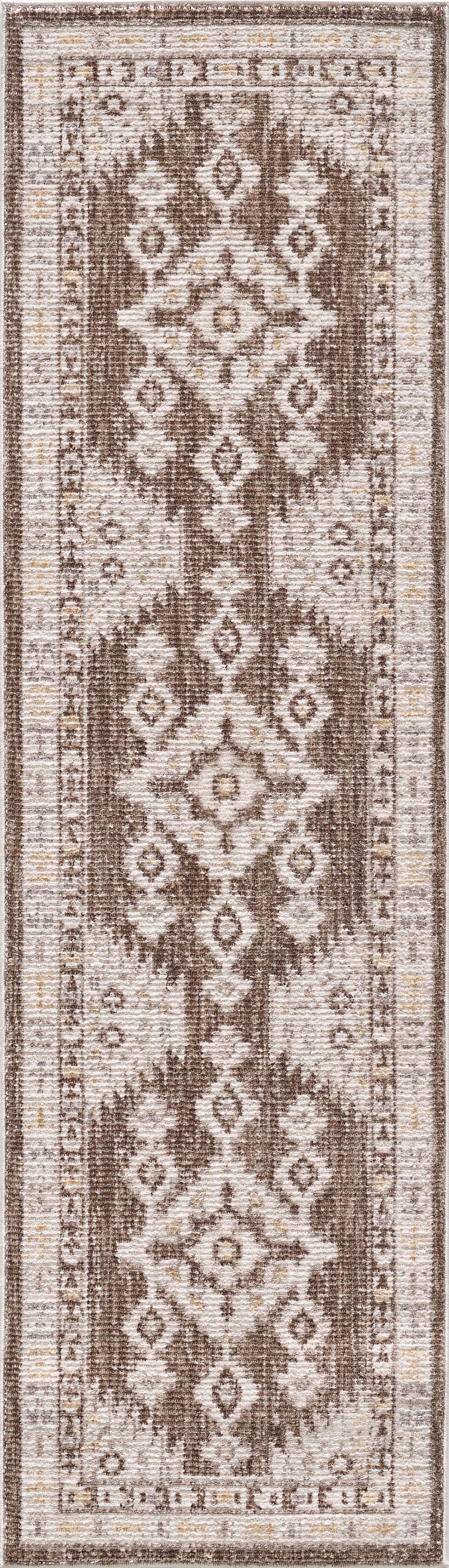 Mira 4612 Taupe Verona Machine WovenPerformance Area Rug - KAS
