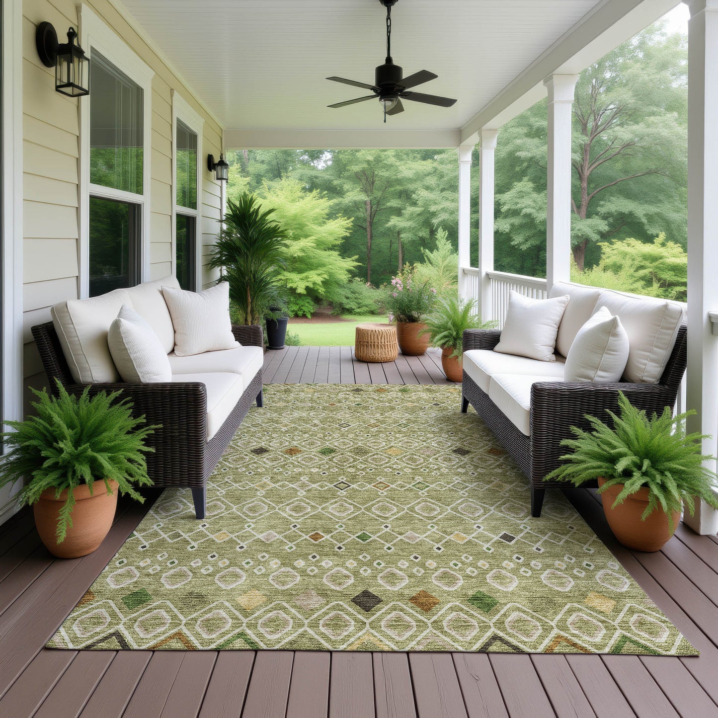 Machine Made Neo NO12 Sage - Dalyn Rugs