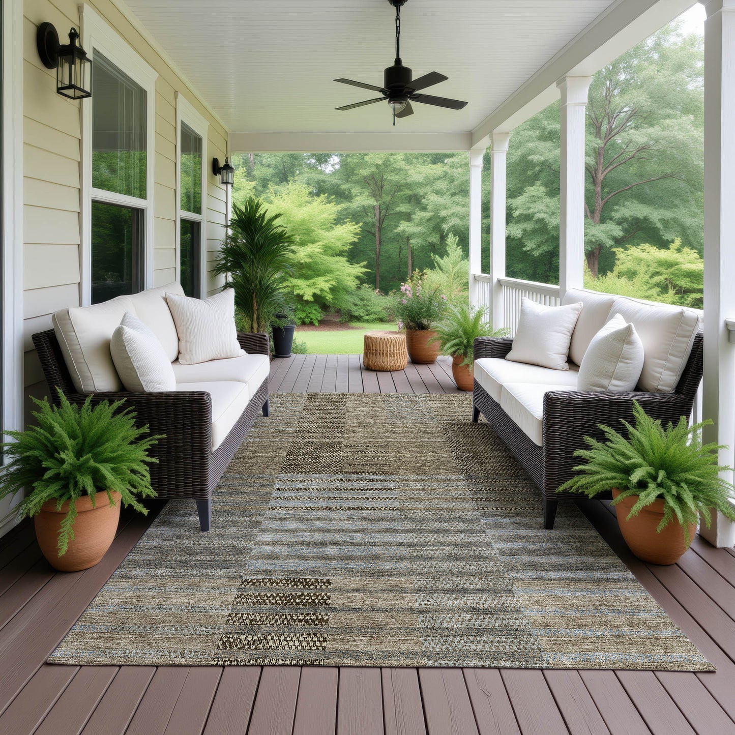 Machine Made Neo NO17 Taupe - Dalyn Rugs