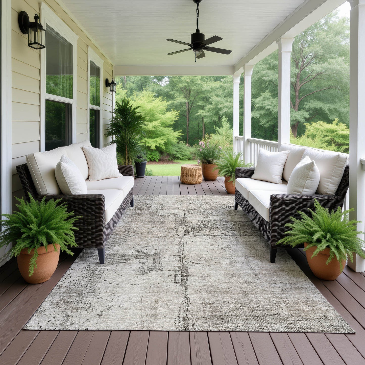 Machine Made Nouveau NV8 Linen - Dalyn Rugs