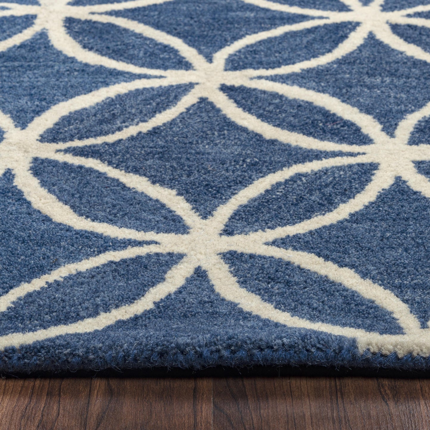 Opus OP8120 Blue Hand-Tufted Rug - Rizzy