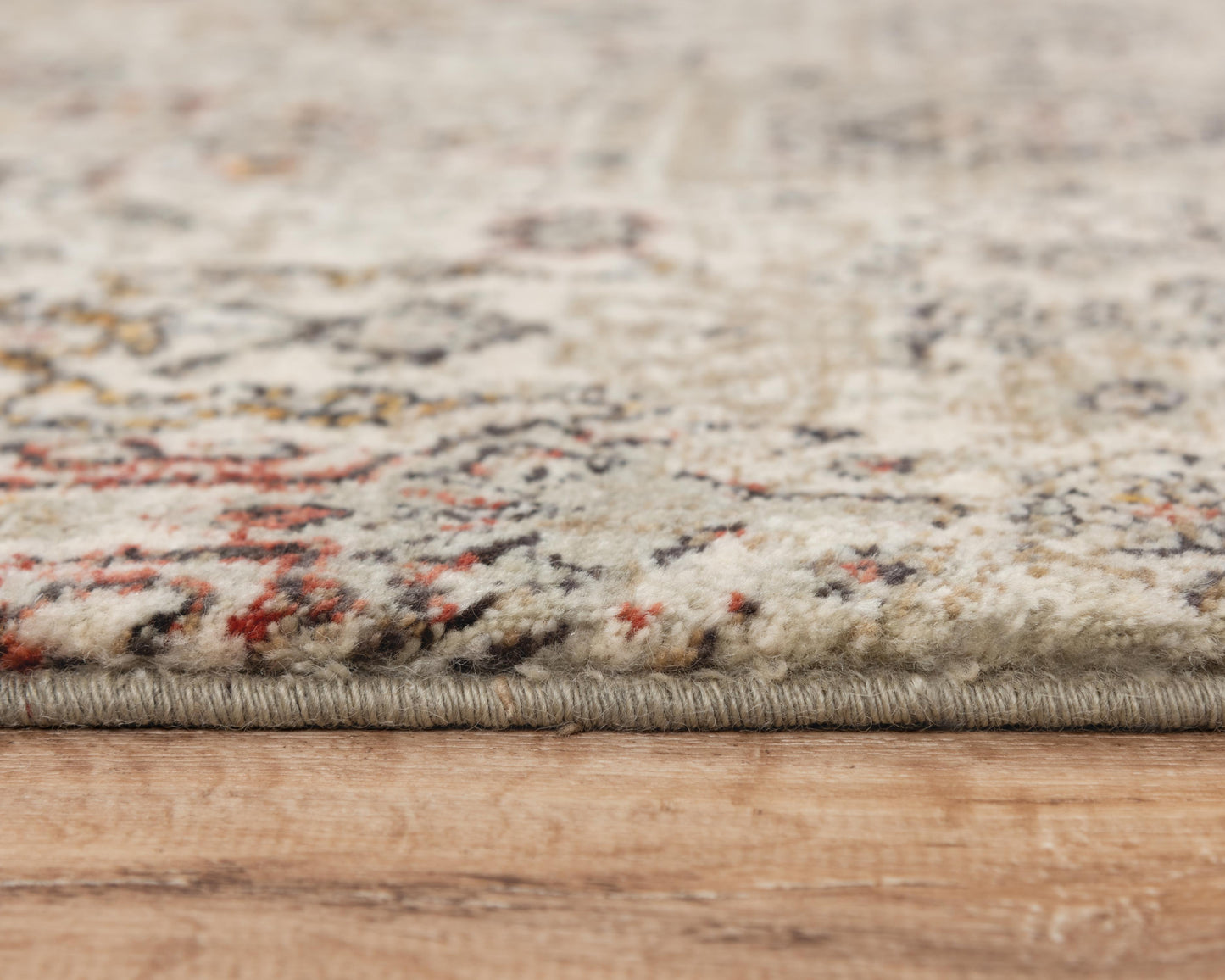 Ovation OVA108 Ivory/ Brown Hybrid Rug - Rizzy