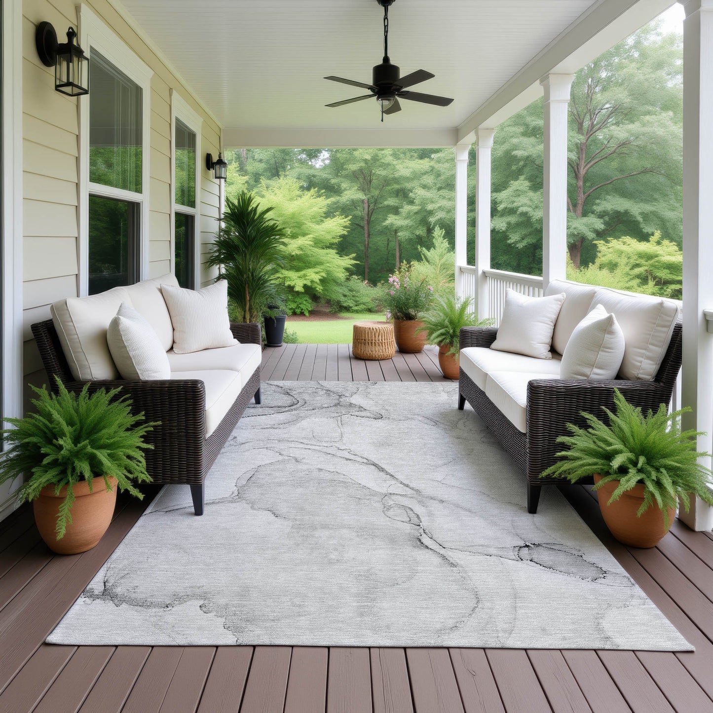 Machine Made Odyssey OY13 Gray - Dalyn Rugs