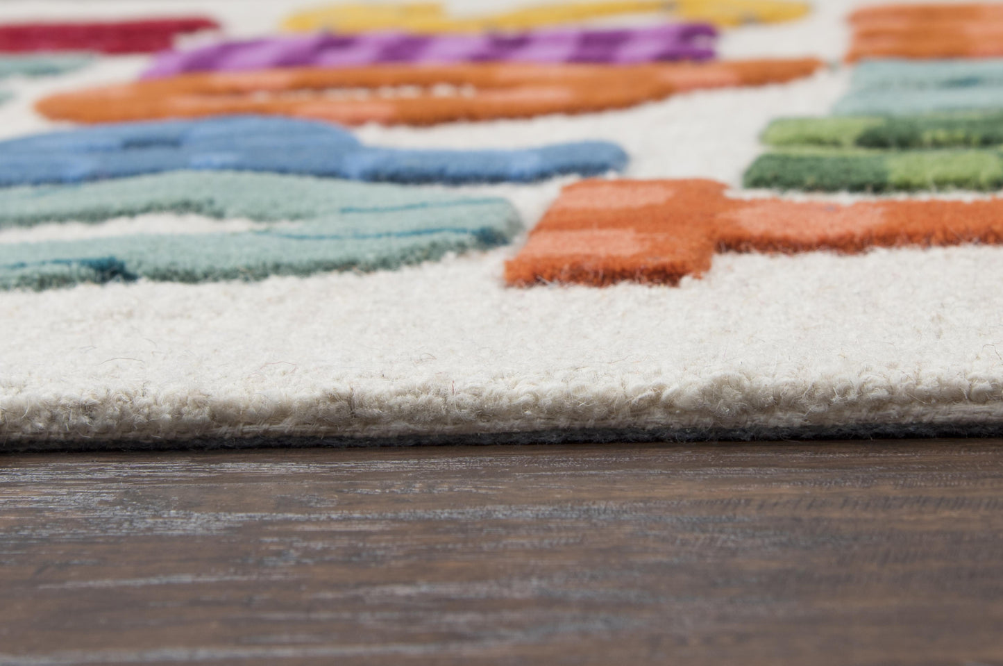 Play Day PD597A Ivory Hand-Tufted Rug - Rizzy