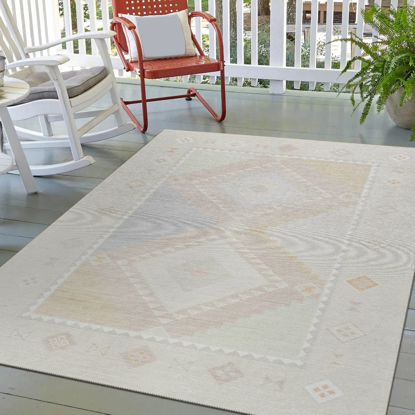Machine Made Phoenix PH2 Ivory - Dalyn Rugs