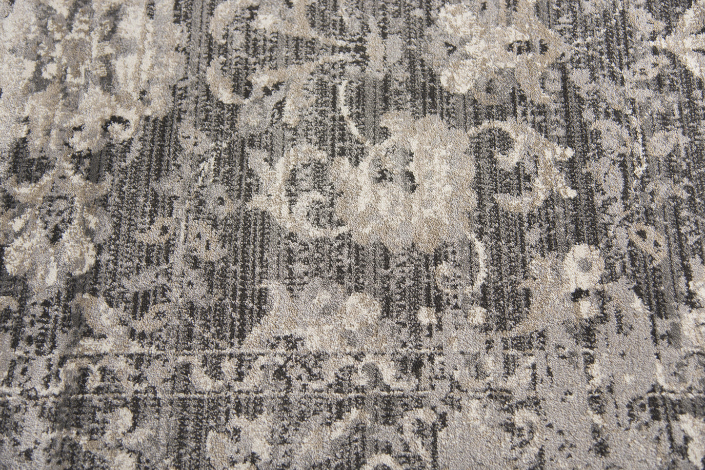 Panache PN6986 Gray/Taupe Power Loomed Rug - Rizzy