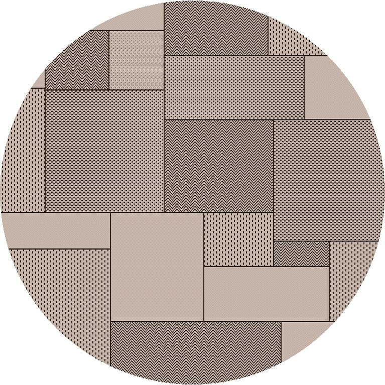 Provo 5769 Grey Gates Machine Woven Performance Area Rug - KAS