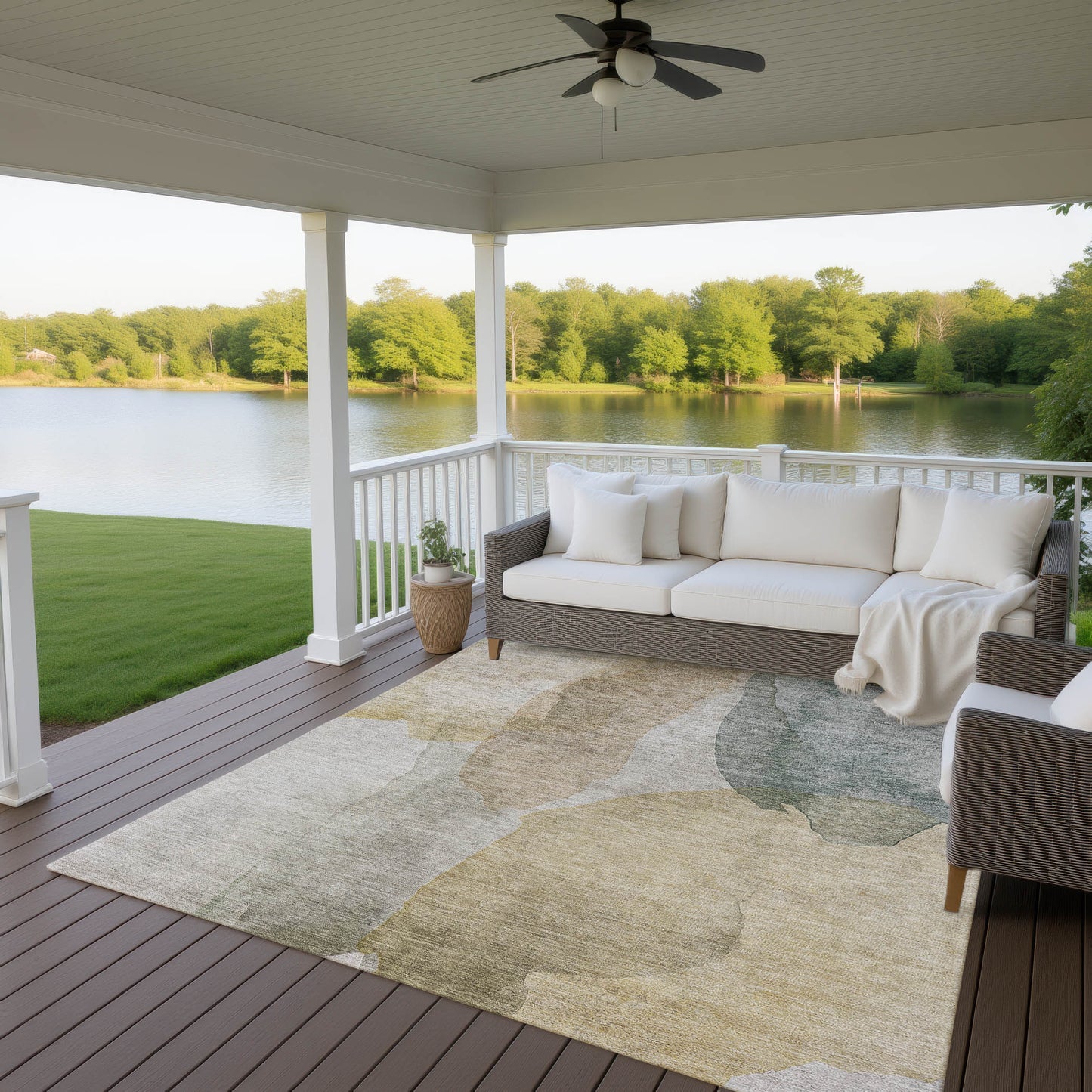 Machine Made Ravenna RN12 Wheat - Dalyn Rugs