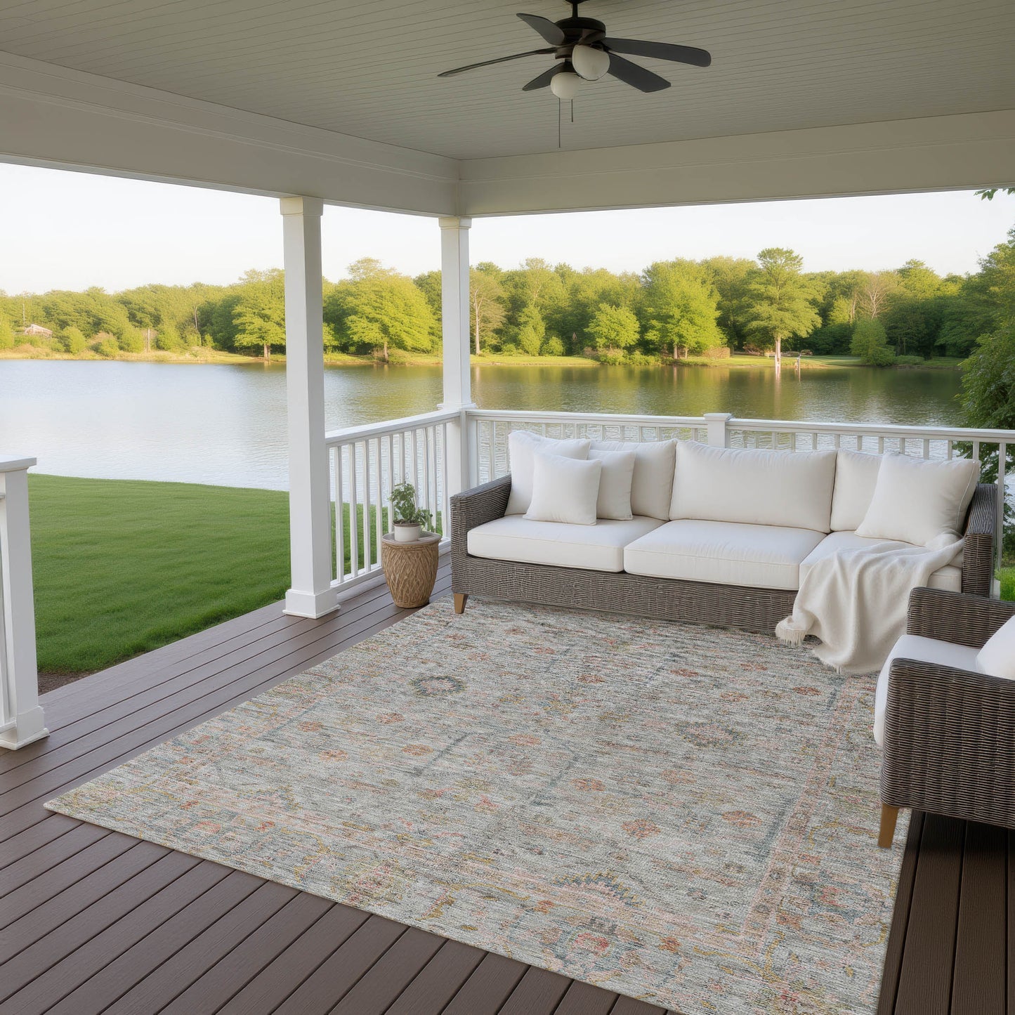 Machine Made Ravenna RN5 Taupe - Dalyn Rugs