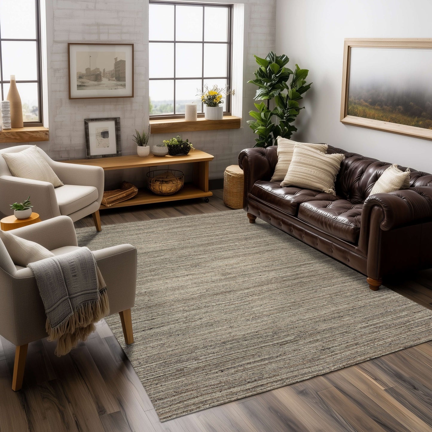 Raja Grey Area Rug - Karastan