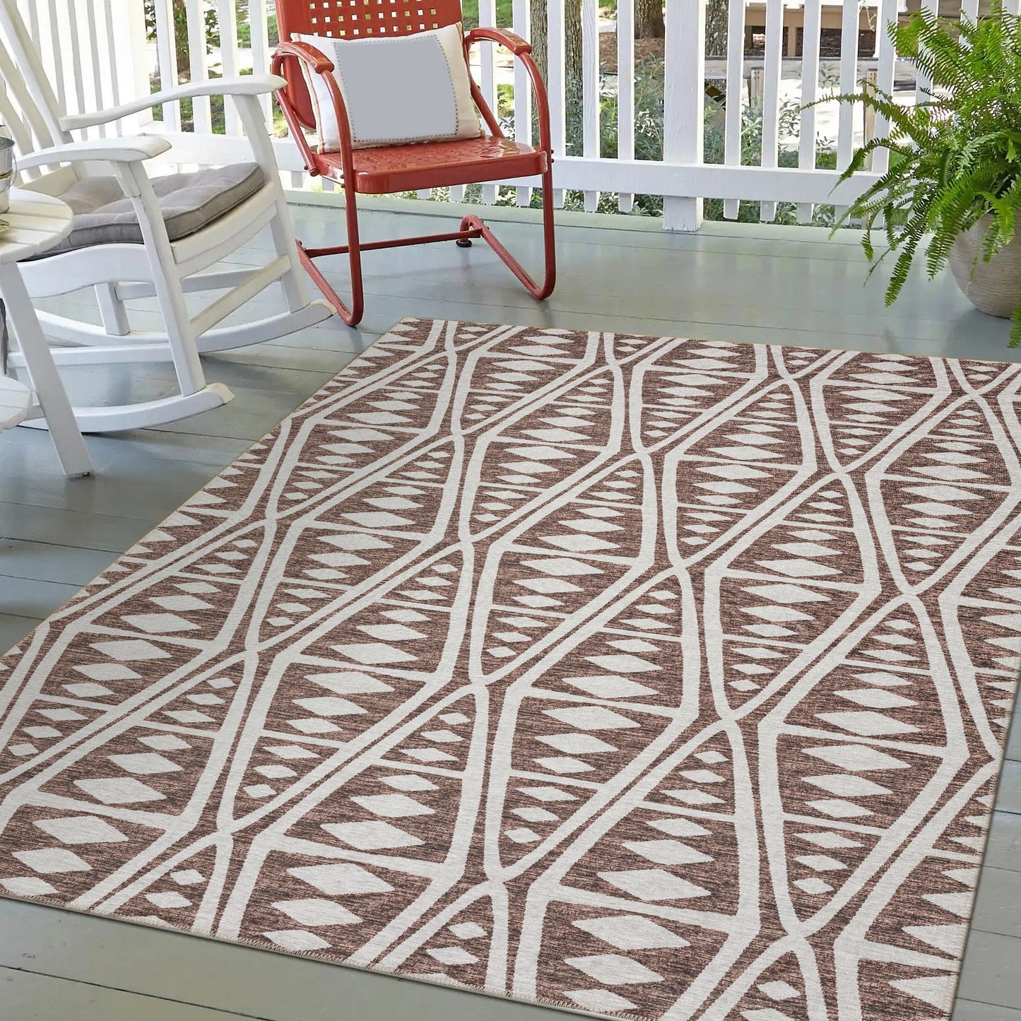 Machine Made Sedona SN6 Coffee - Dalyn Rugs