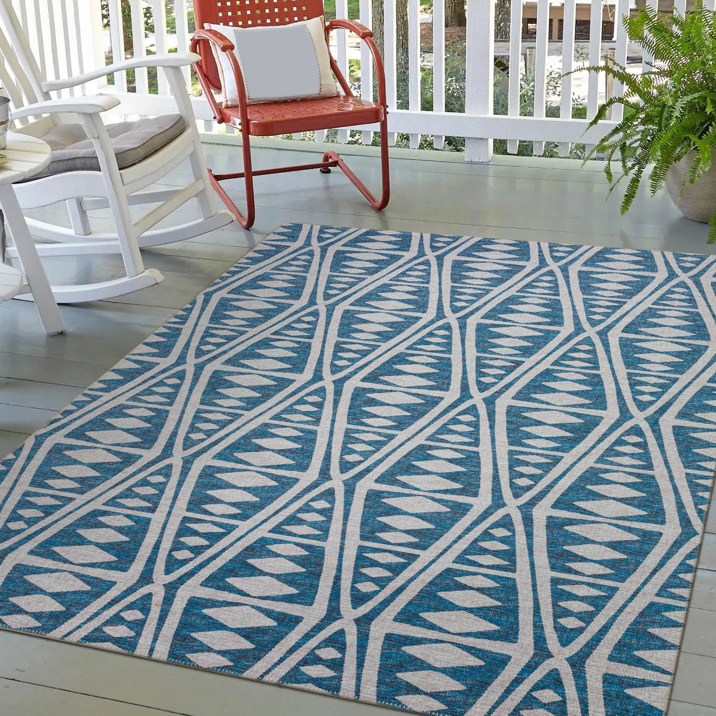 Machine Made Sedona SN6 Indigo - Dalyn Rugs
