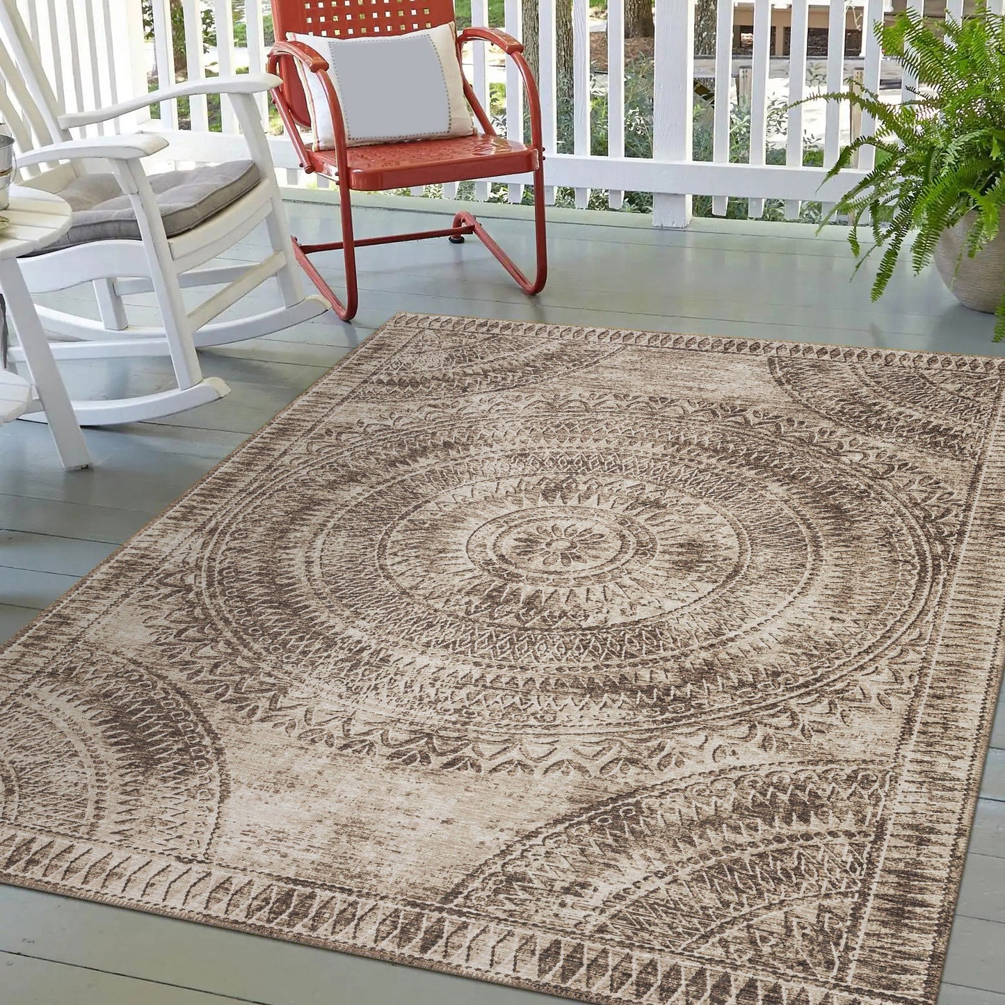 Machine Made Sedona SN7 Taupe - Dalyn Rugs