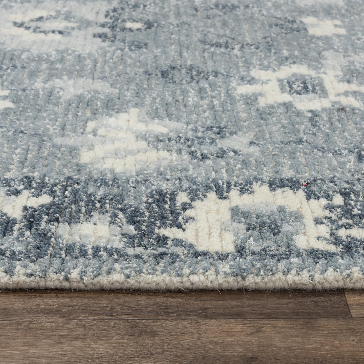 Serena SNA923 Blue Hand-Tufted Rug - Rizzy