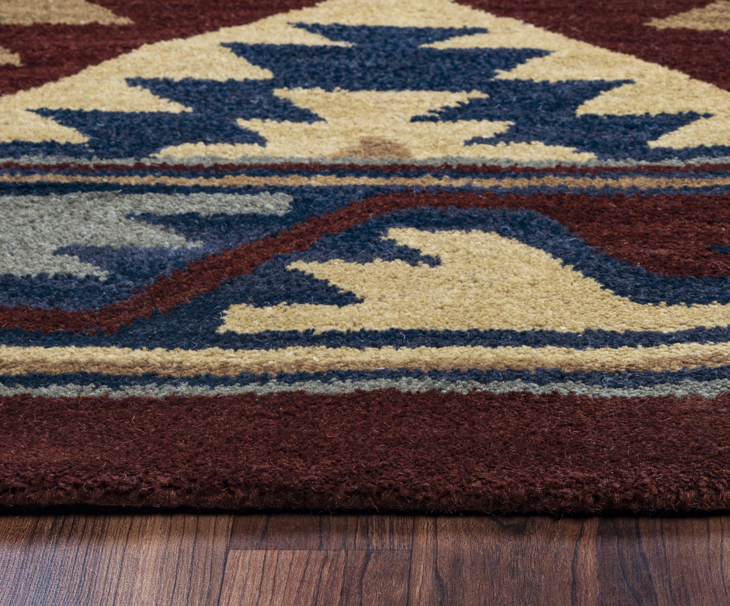Southwest SU2253 Red Hand-Tufted Rug - Rizzy