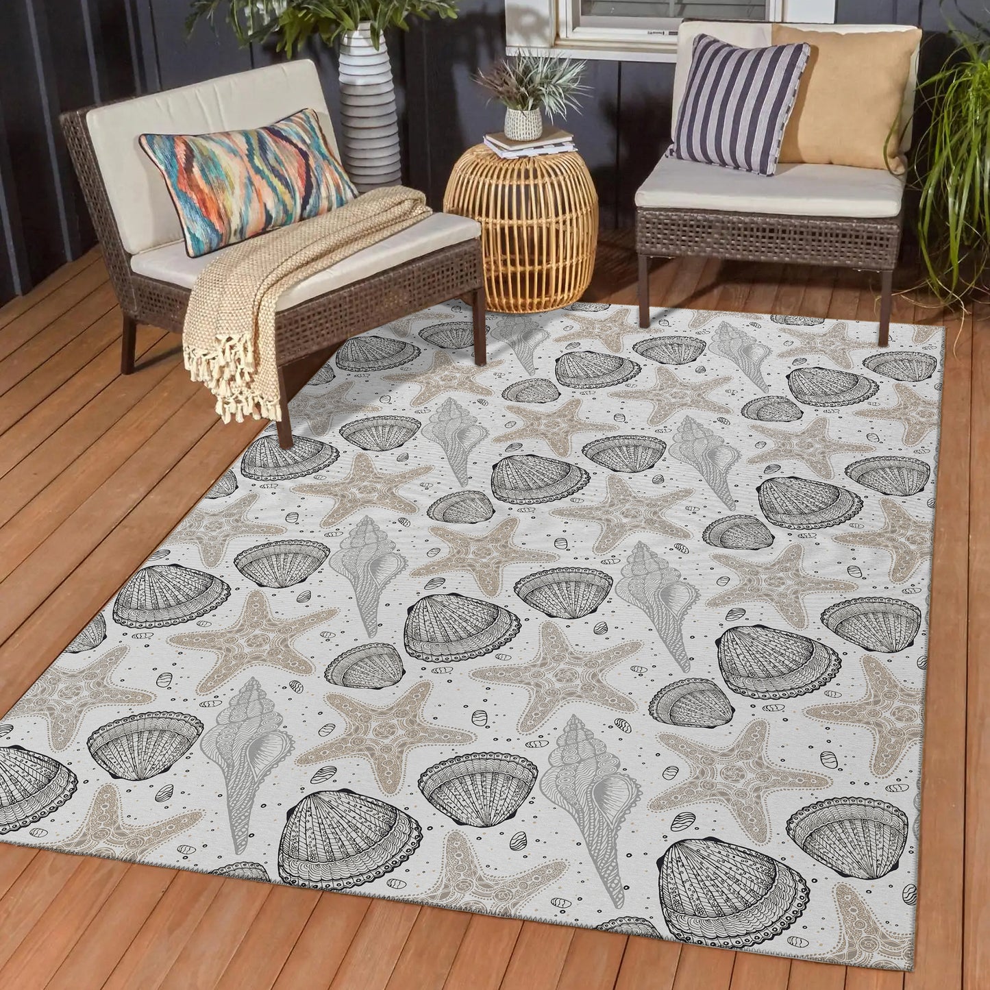 Machine Made Seabreeze SZ4 Silver - Dalyn Rugs