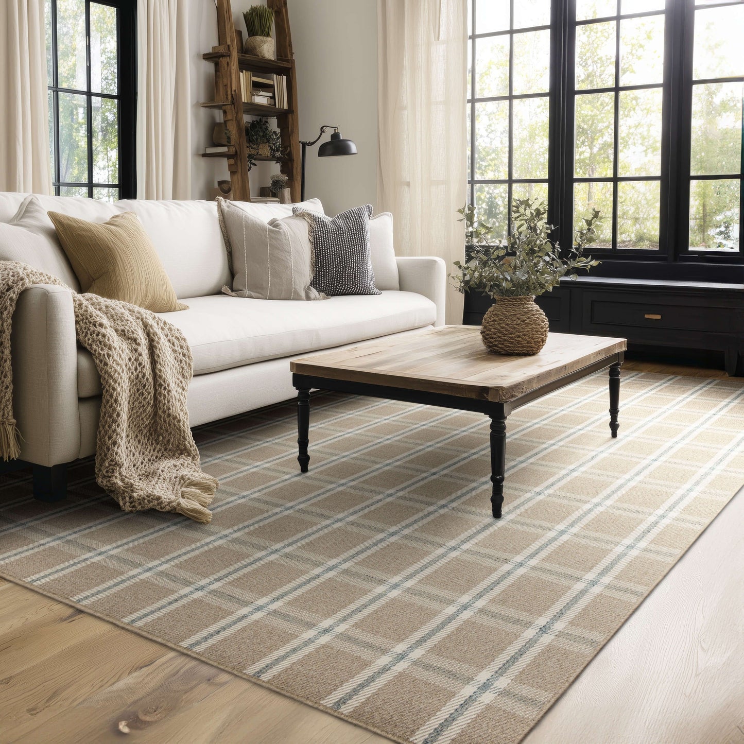 Scofield Denim Area Rug - Karastan