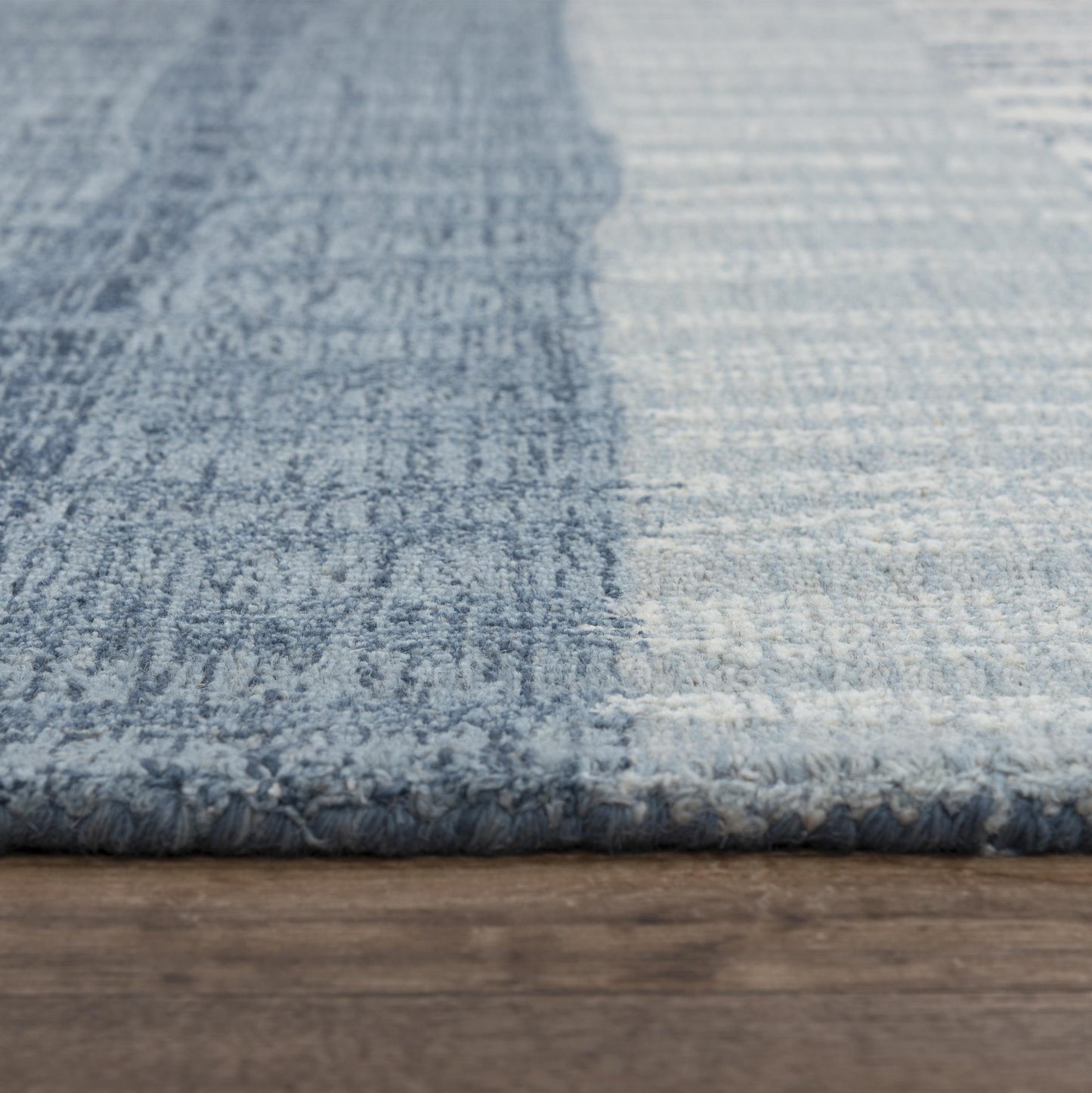Taylor TAY888 Blue Hand-Tufted Rug - Rizzy