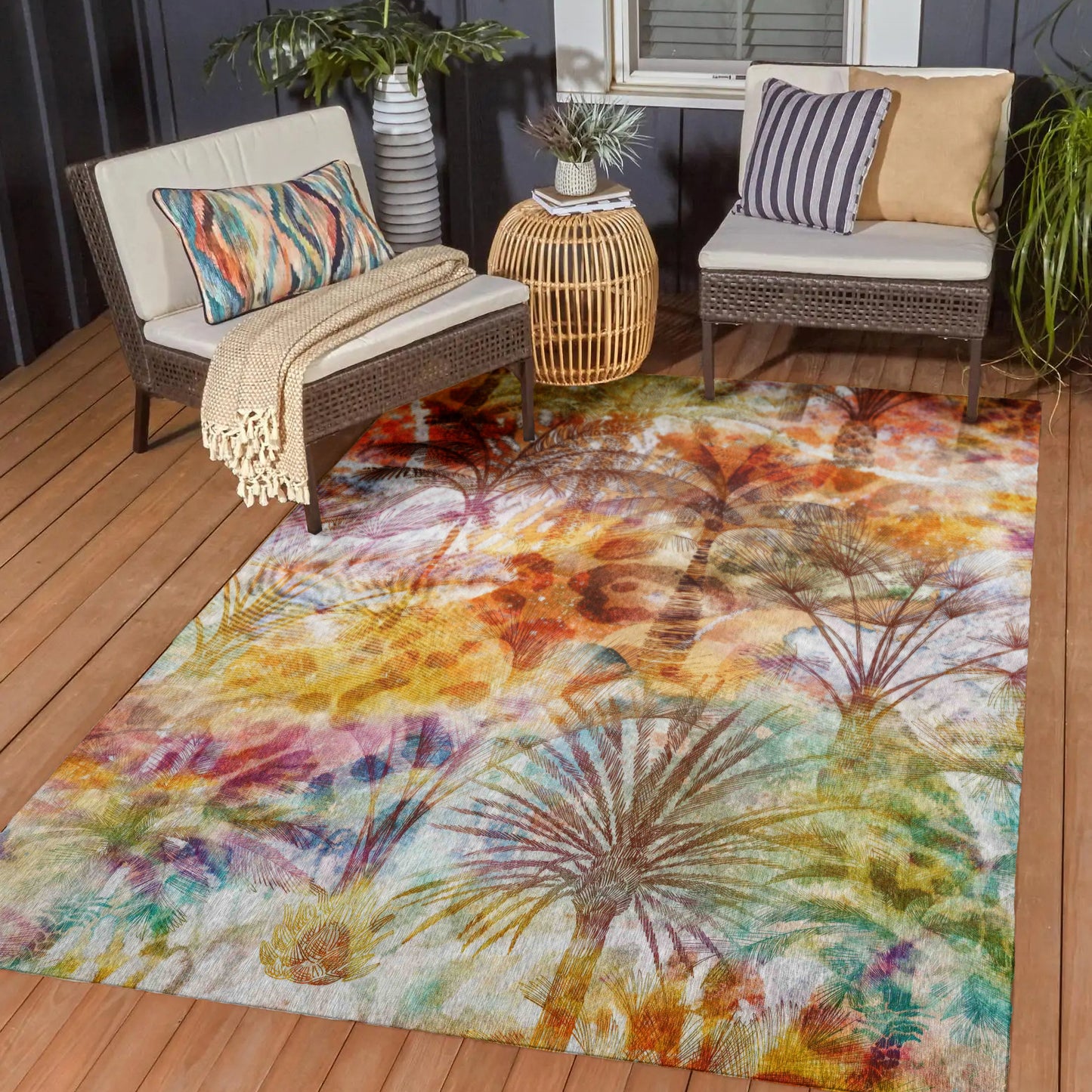 Machine Made Tropics TC15 Salmon - Dalyn Rugs