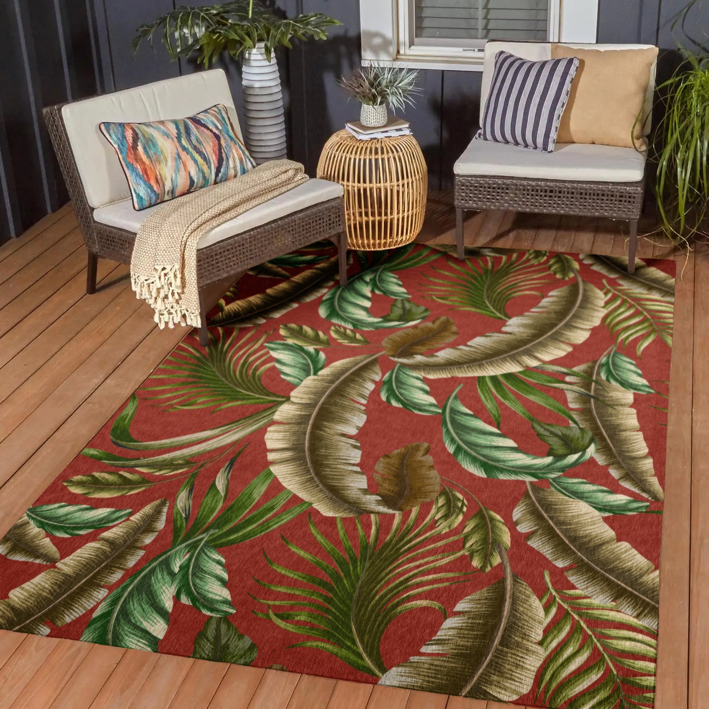 Machine Made Tropics TC1 Paprika - Dalyn Rugs