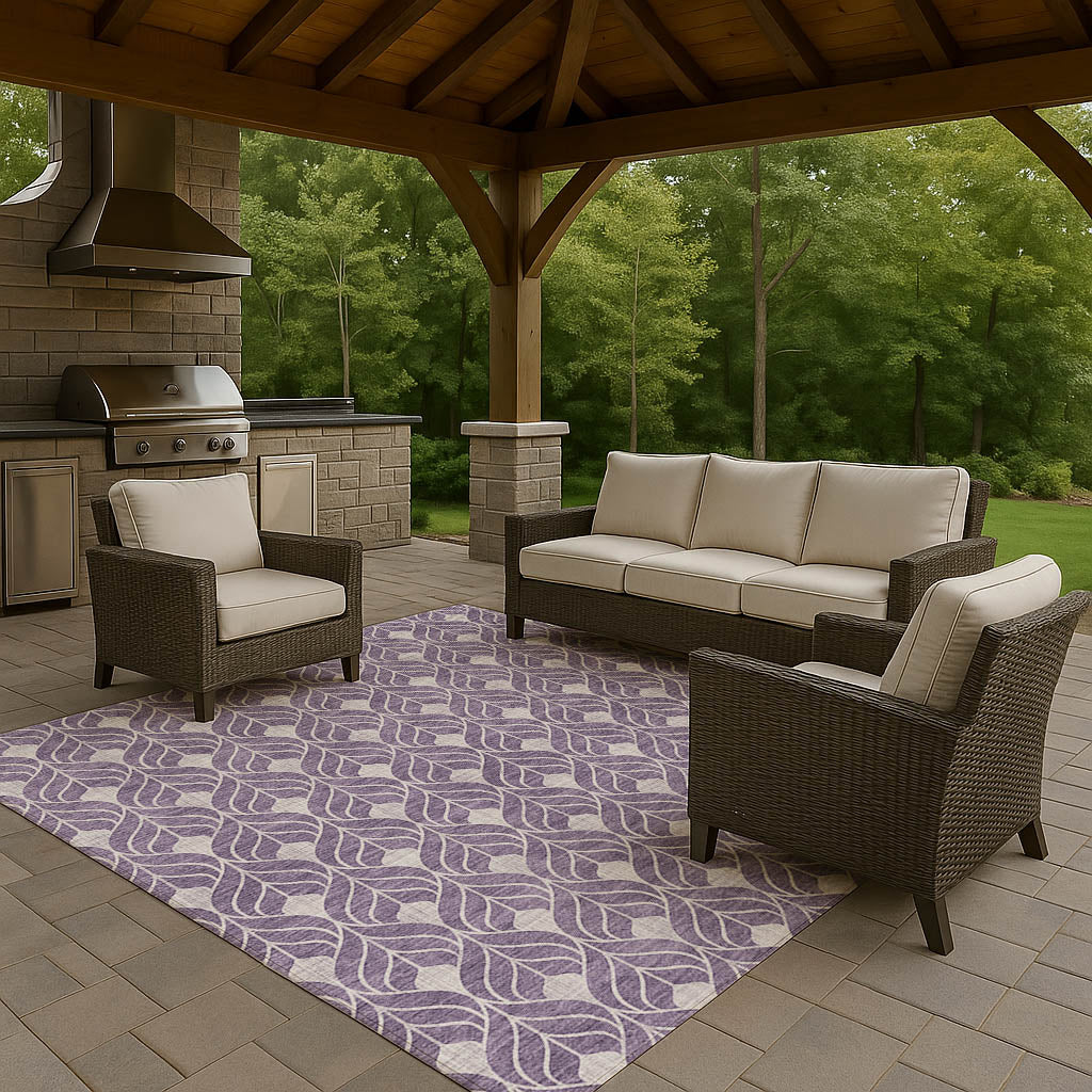 Machine Made The Reserve TR10 Plum - Dalyn Rugs