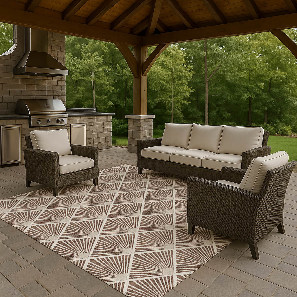 Machine Made The Reserve TR9 Brown - Dalyn Rugs