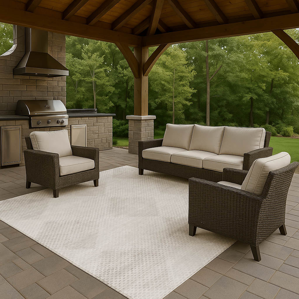 Machine Made Trevi TV4 Ivory - Dalyn Rugs