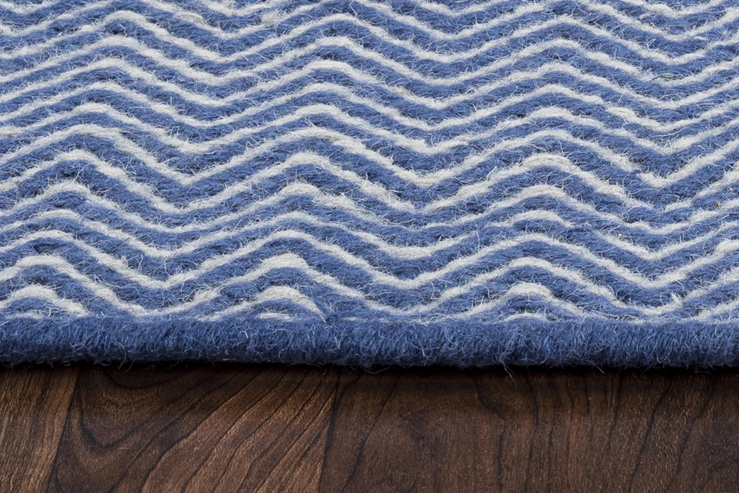 Twist TW2922 Blue Hand-Woven Rug - Rizzy