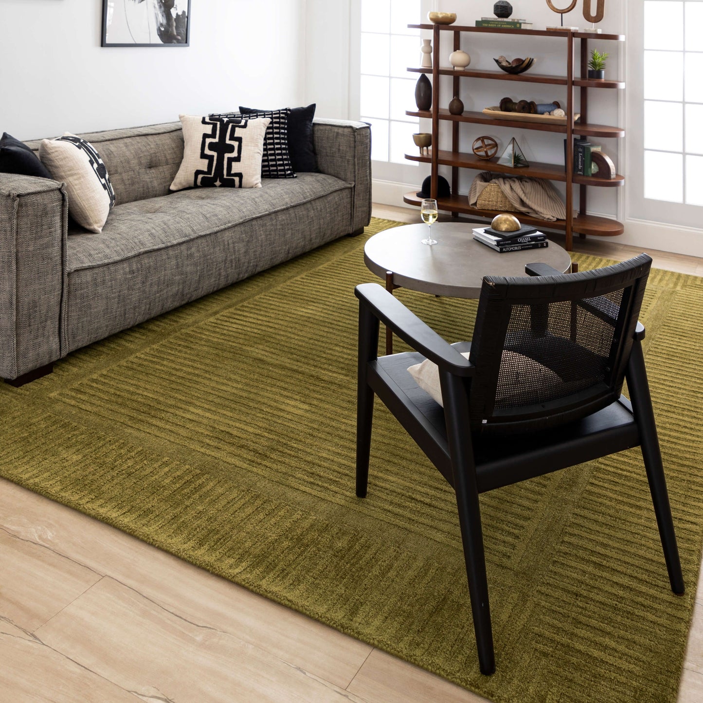 Terra Firma Moss Area Rug - Karastan