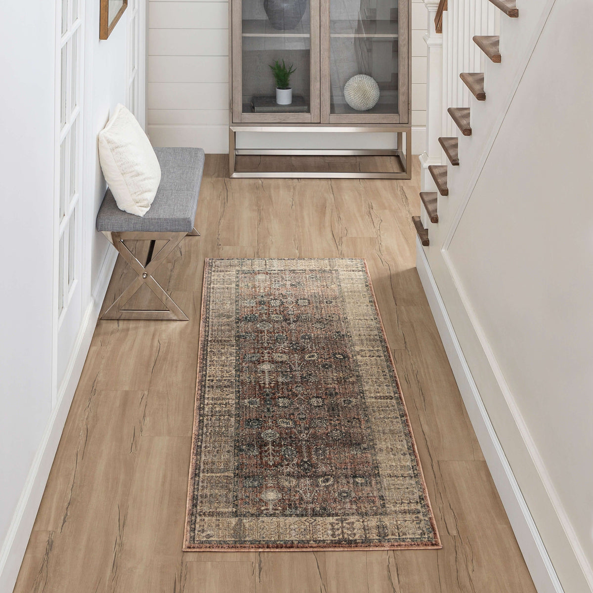 Echo Tesorino Pudra Area Rug