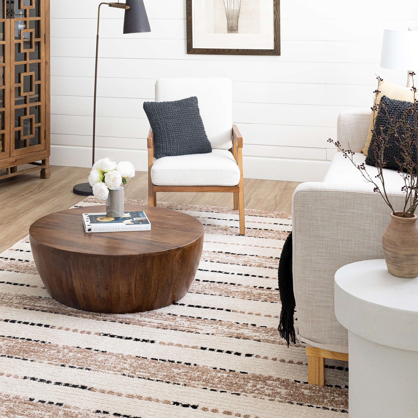 Traverse Lanes Tan Area Rug - Karastan