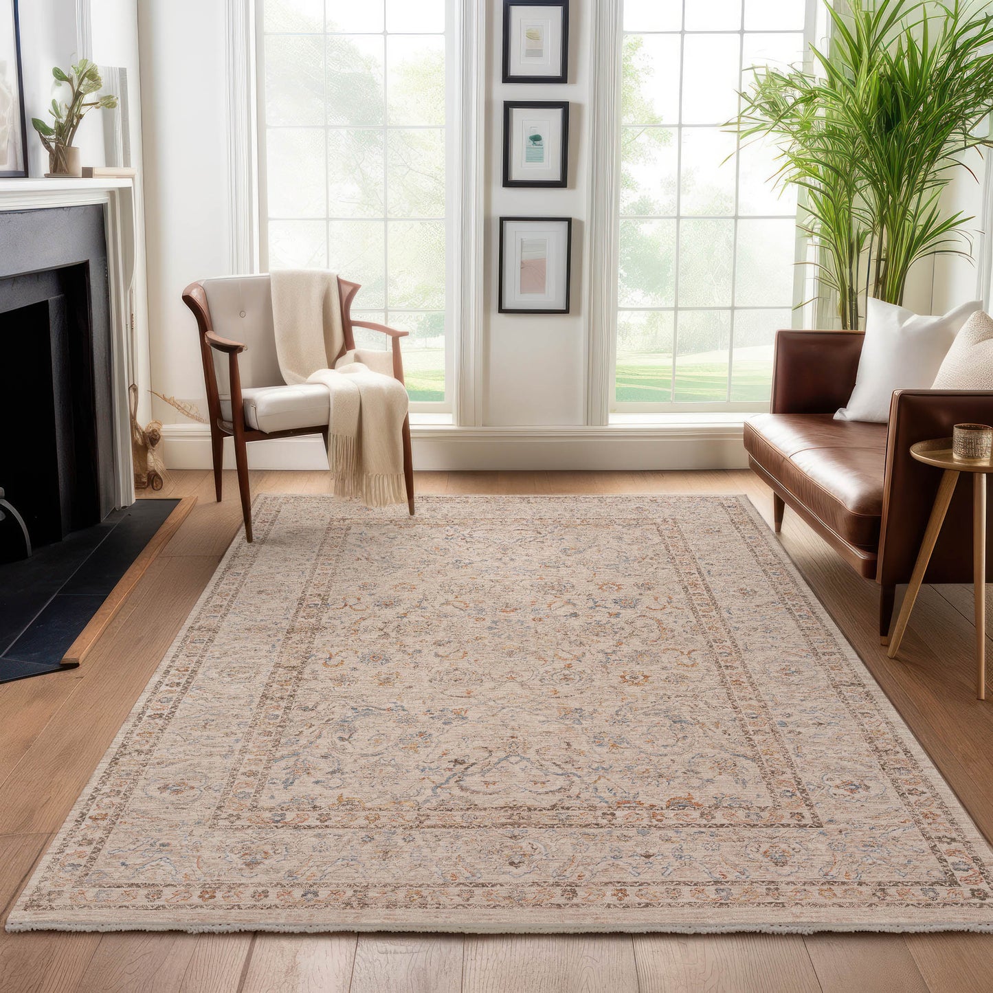 Machine Made Vienna VI8 Ivory - Dalyn Rugs