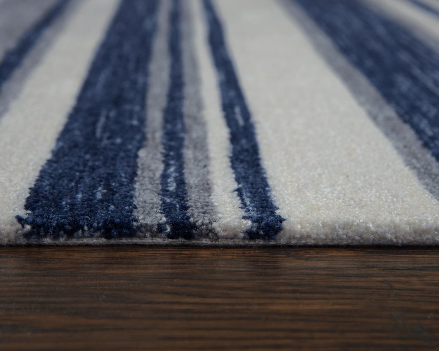 Villa VLA102 Blue/Gray Hand-Tufted Rug - Rizzy