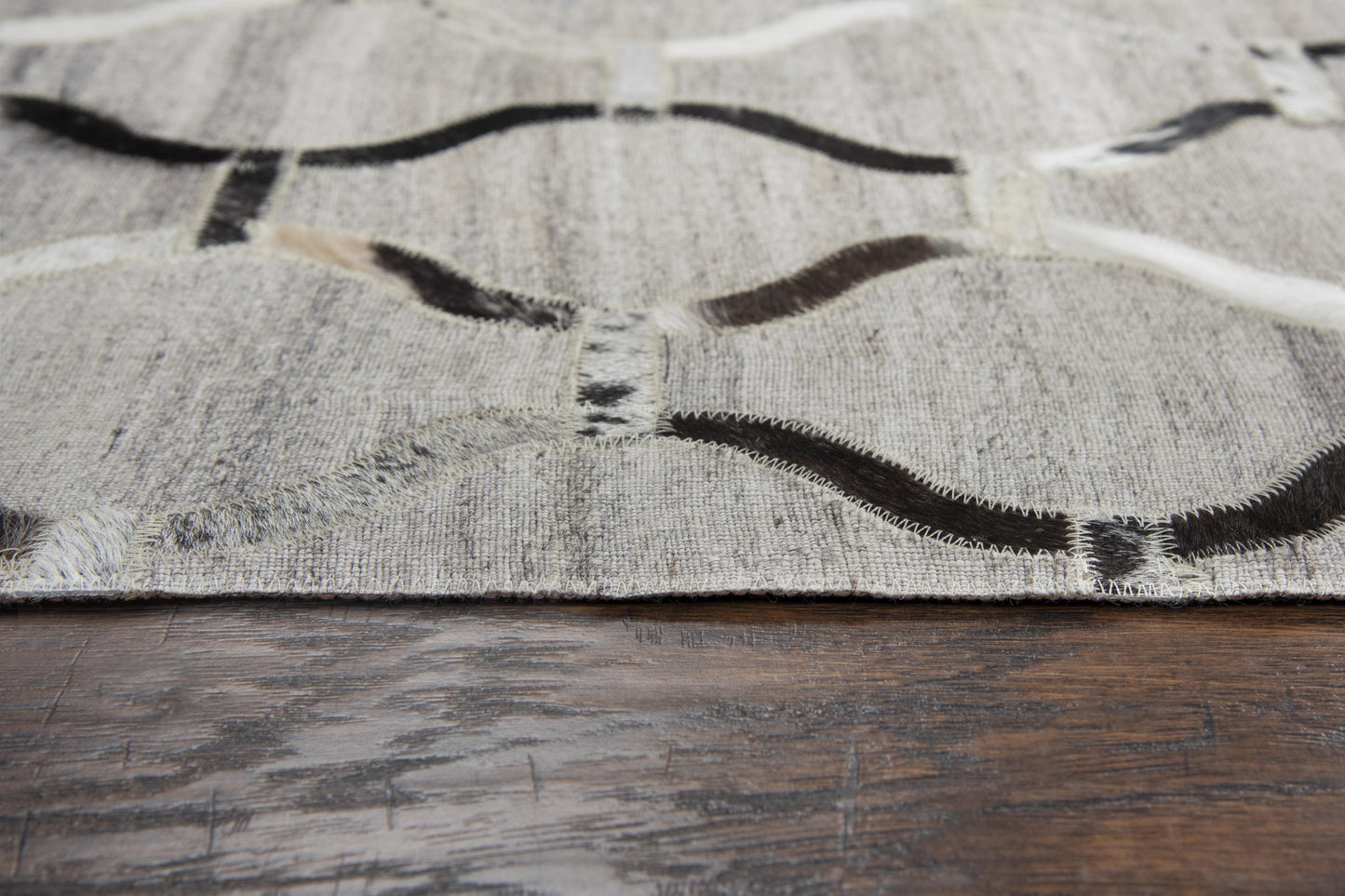 Wild Thing WDT104 Gray Hand-Woven Rug - Rizzy