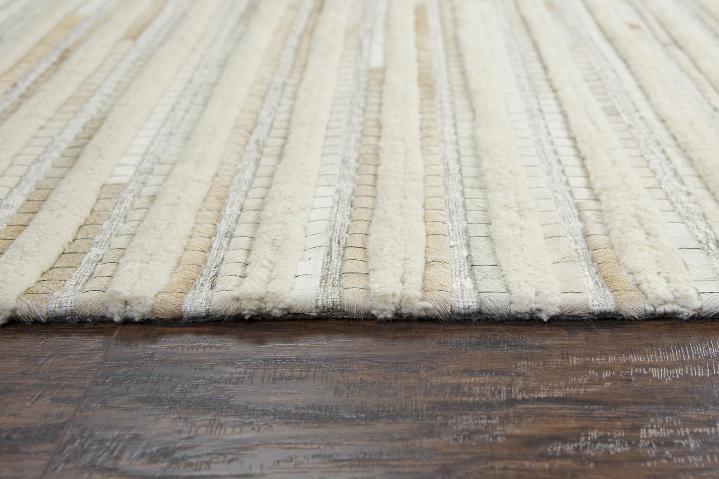 Wild Thing WDT105 Beige Hand-Woven Rug - Rizzy