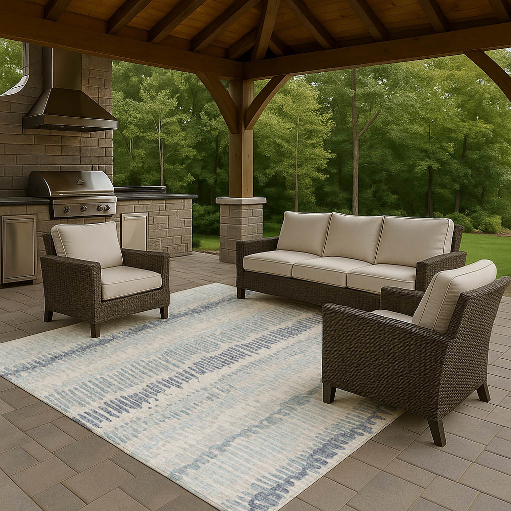 Machine Made Winslow WL4 Sky - Dalyn Rugs