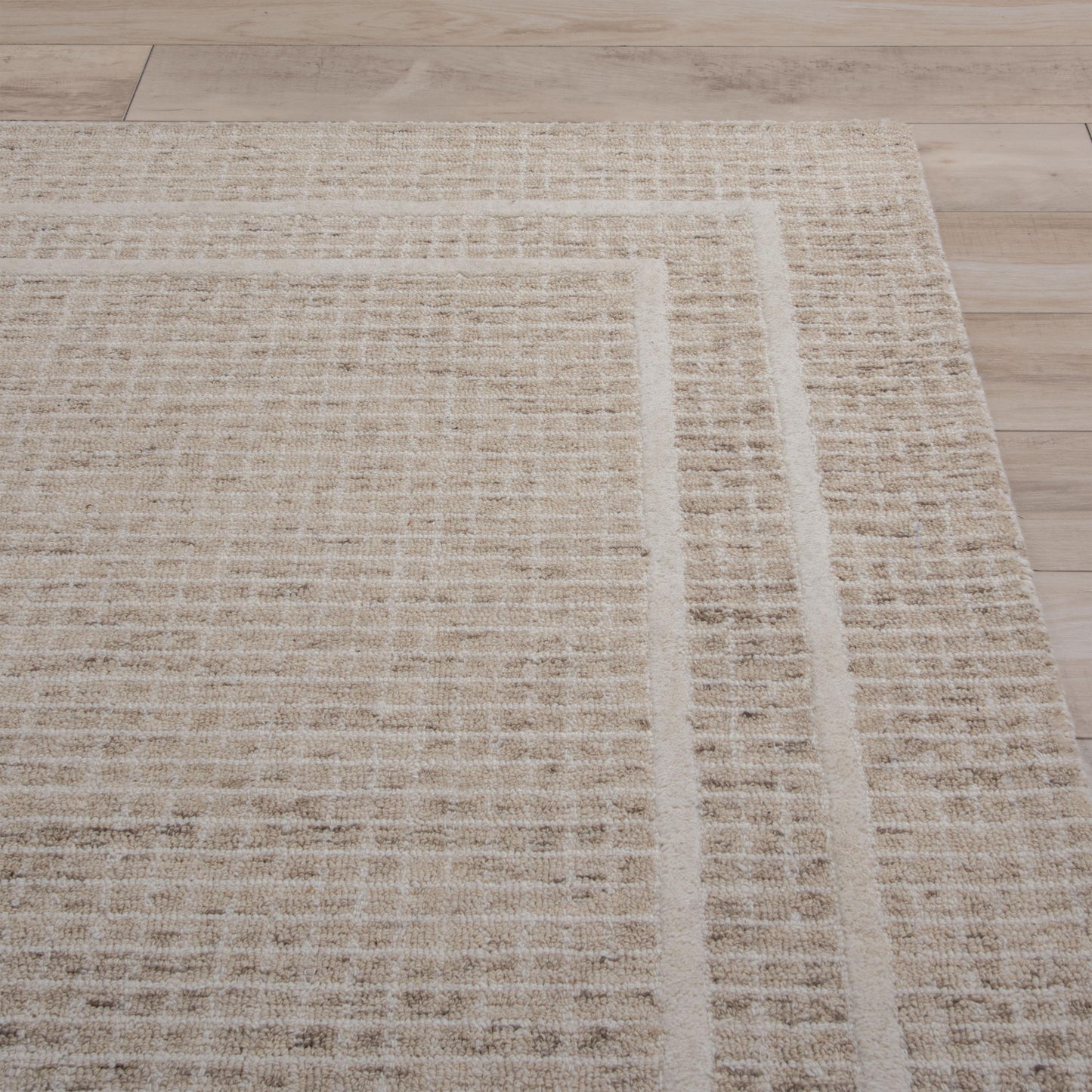 Willow WLO258 Beige Hand Tufted Rug - Rizzy