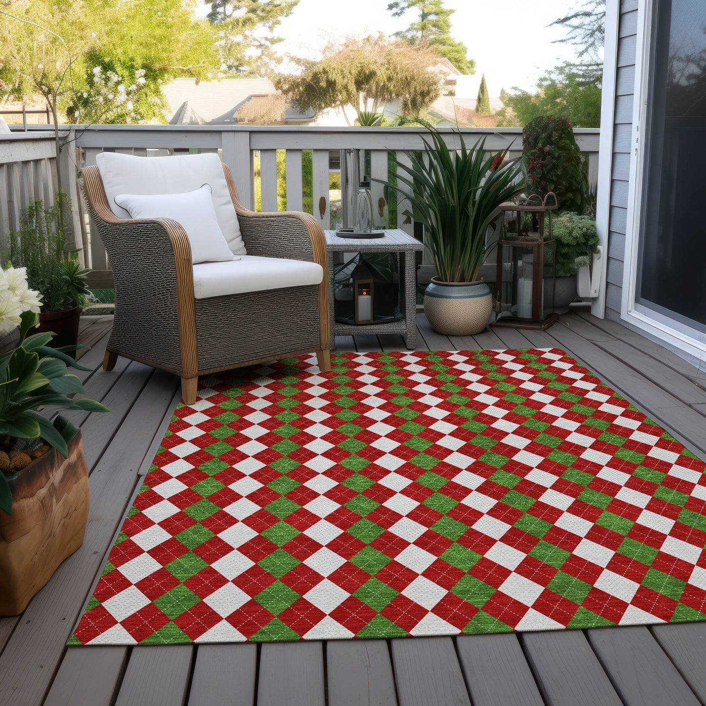 Machine Made Wonderland WN20 Red - Dalyn Rugs