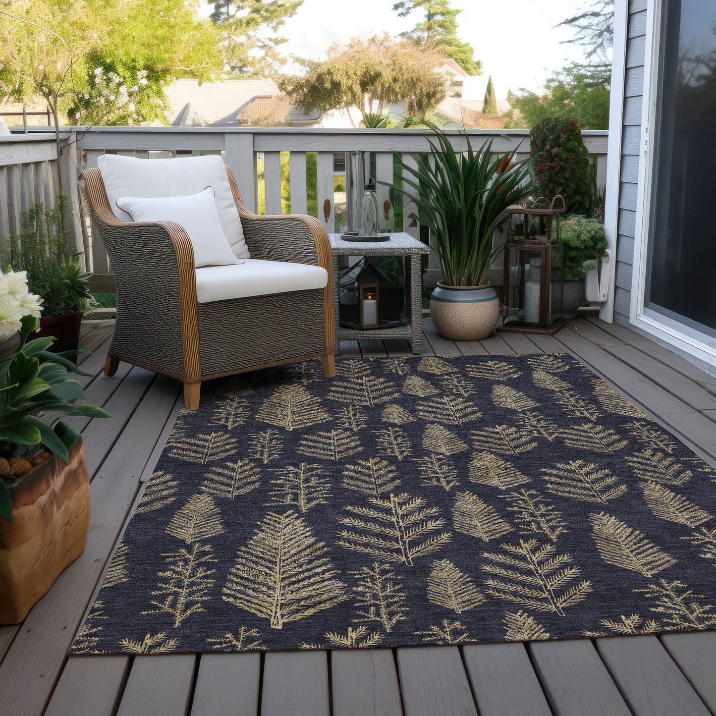 Machine Made Wonderland WN21 Black - Dalyn Rugs