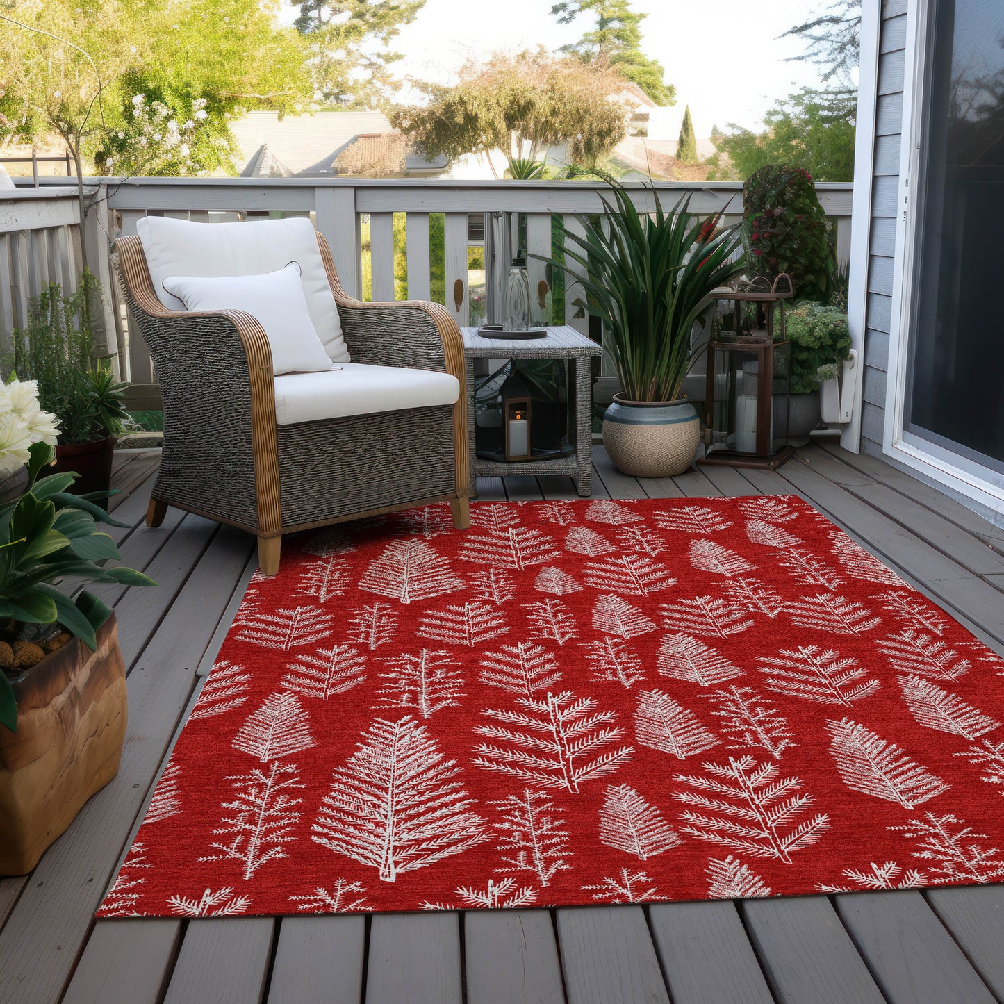 Machine Made Wonderland WN21 Red - Dalyn Rugs