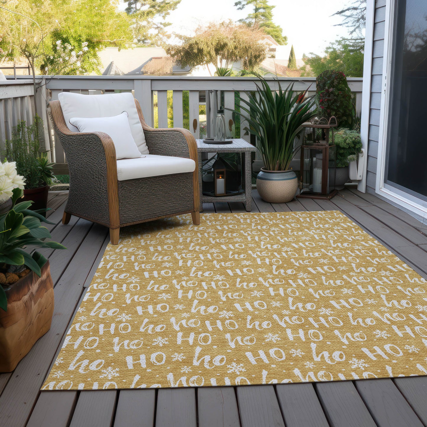 Machine Made Wonderland WN22 Gold - Dalyn Rugs