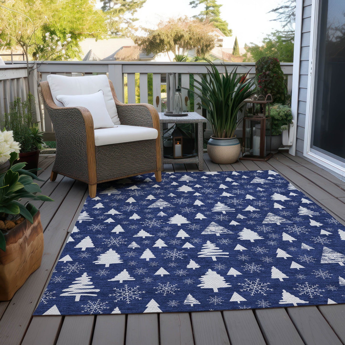 Machine Made Wonderland WN23 Navy - Dalyn Rugs
