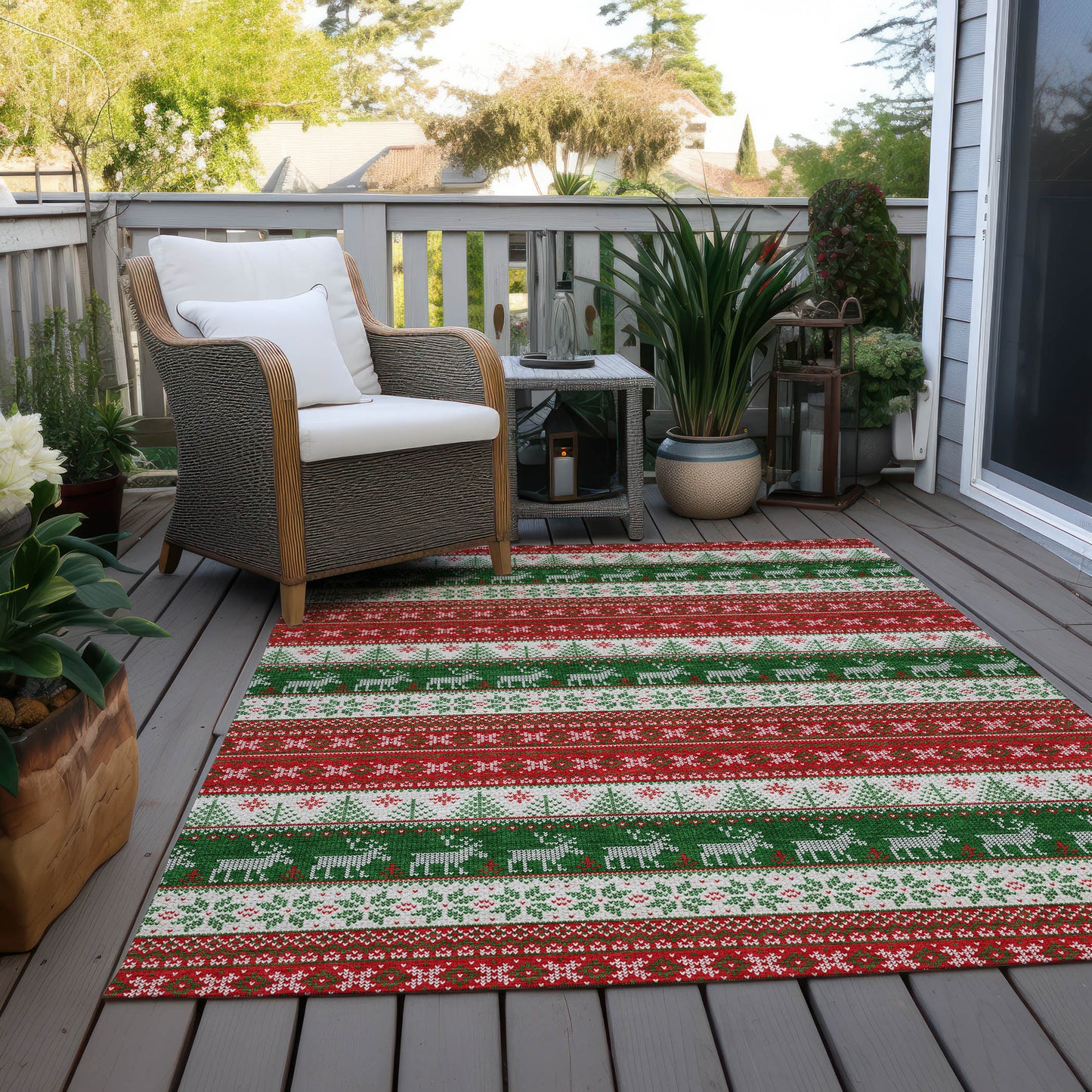 Machine Made Wonderland WN26 Red - Dalyn Rugs